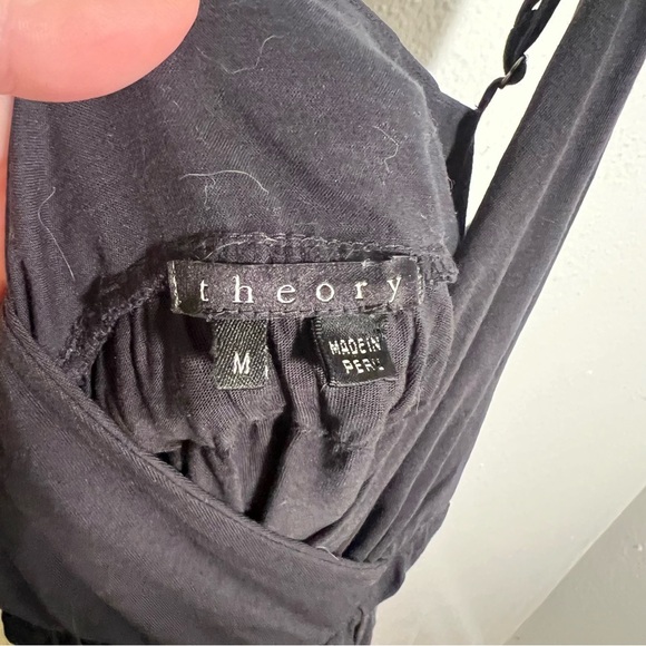 Theory Sleeveless Midi Dress Black M - Picture 10 of 11